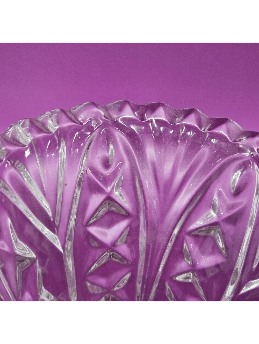 Vintage Kristal Zajecar 24% Lead Crystal  Bud Vase 4